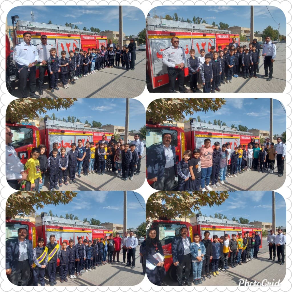 تجلیل ازروز آتش نشان