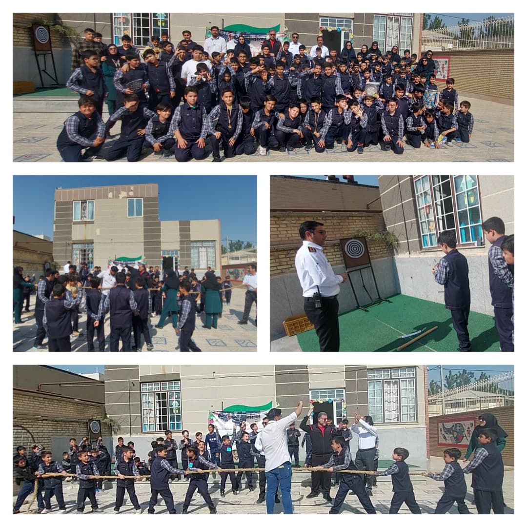 برگزاری مسابقه به مناسبت هفته تربیت بدنی